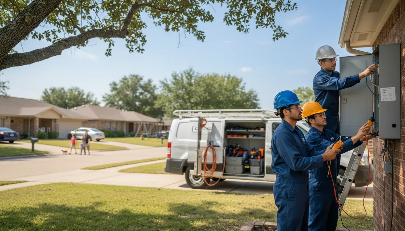 Certified electrician providing emergency electrical services in Tennessee Ridge, TN